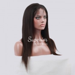 360 circle lace wig lace silk straight