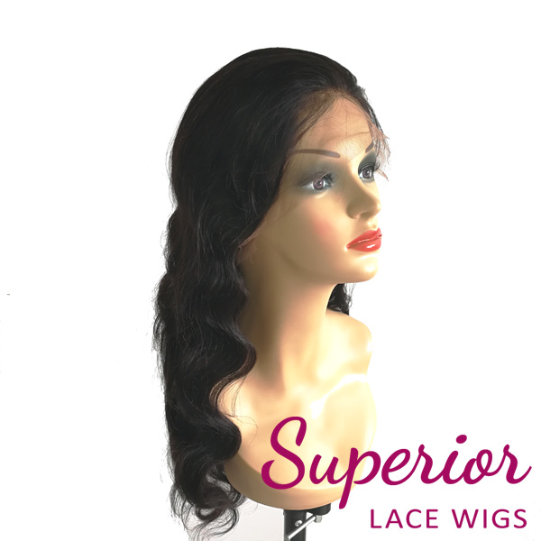 full lace wig body wave natural color brazilian virgin remi stock wigs